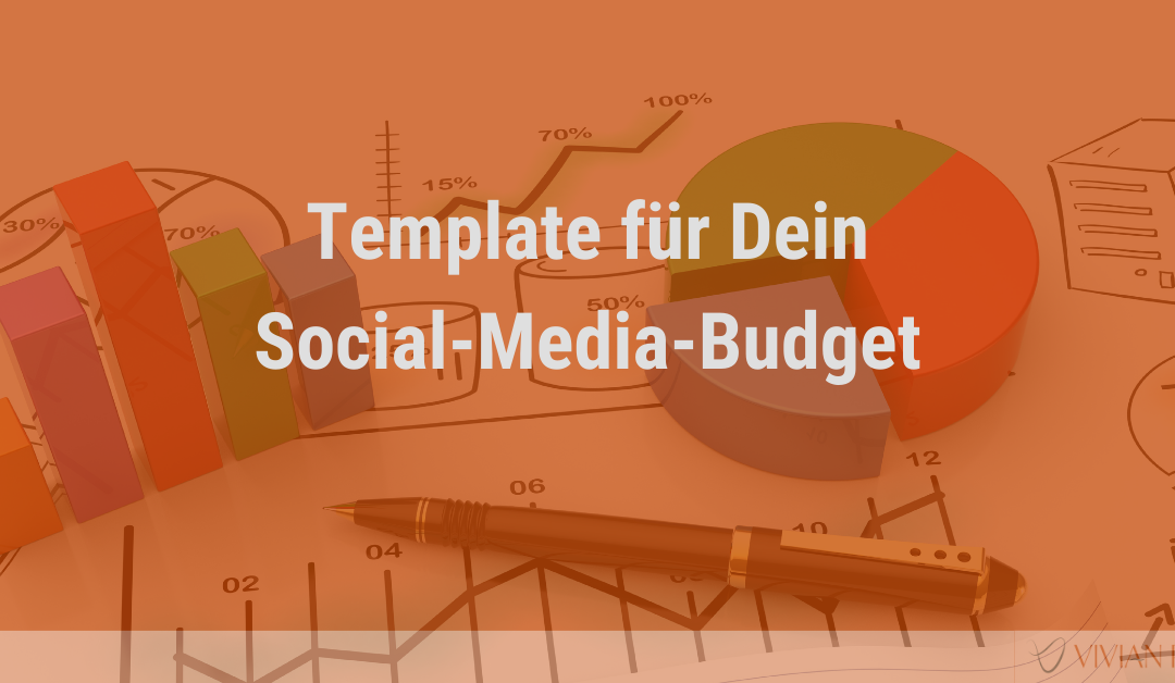 Template für das Social Media Budget